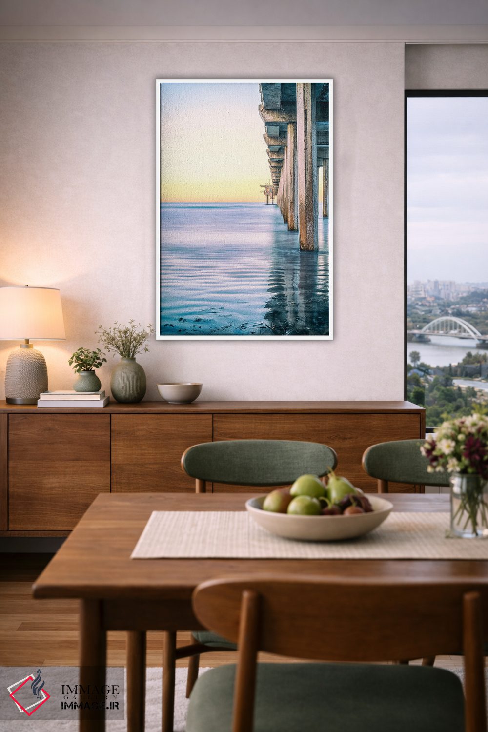 تابلو دکوراتیو اسکرس پیر نصفه اثر جوزف اس. جیاکالونه - D5W