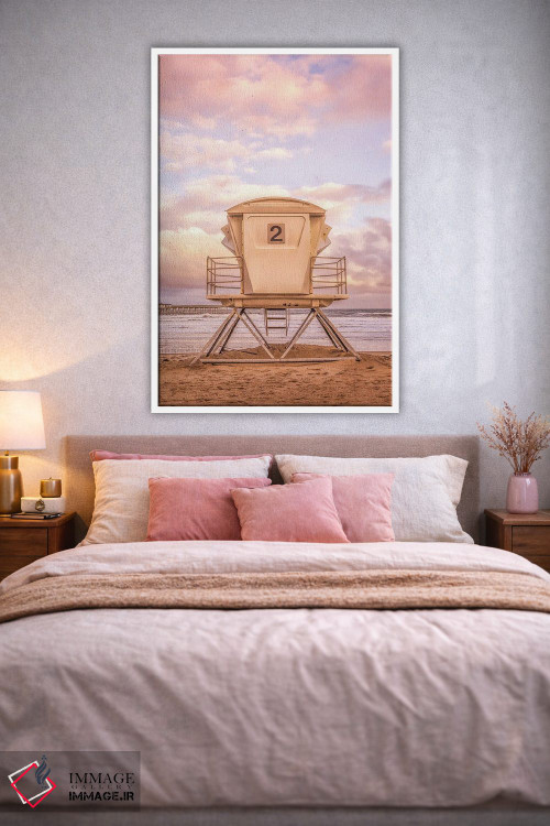 تابلو دکوراتیو سلام صبحگاهی از اوشن بیچ اثر جوزف اس. جیاکالونه - D2W