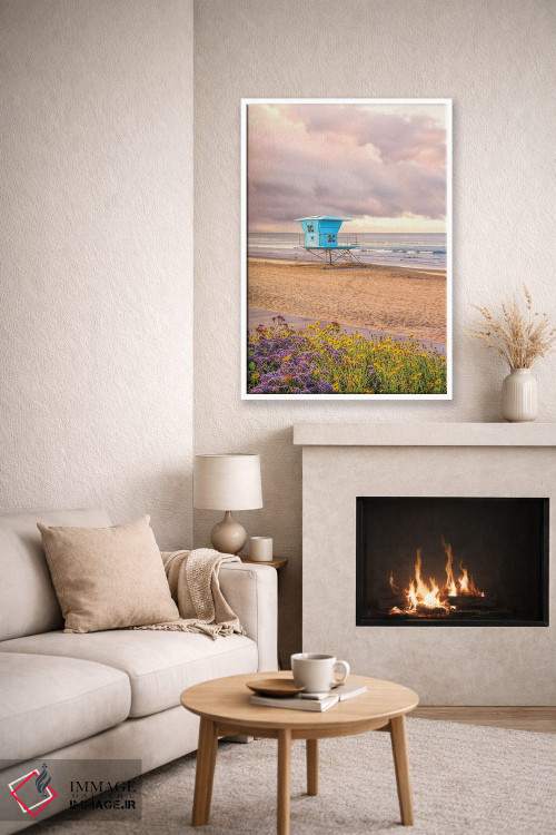 تابلو دکوراتیو گل آرایی ساحل مرکزی کورونادو اثر جوزف اس. جیاکالونه - D5W