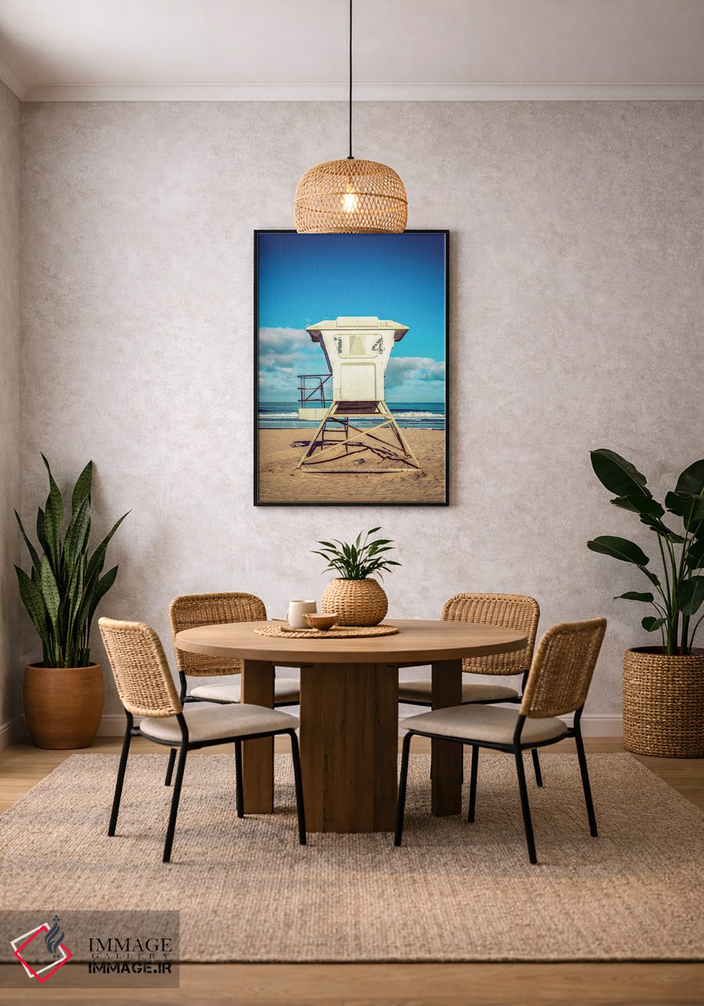 تابلو دکوراتیو San Diego,برج ۱۴ میشن بیچ، سن دیگو اثر جوزف اس. جیاکالونه - D5B