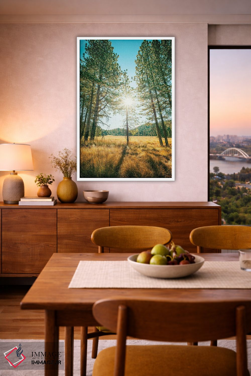 تابلو دکوراتیو پارک ایالتی کوه پالومار اثر جوزف اس. جیاکالونه - D6W