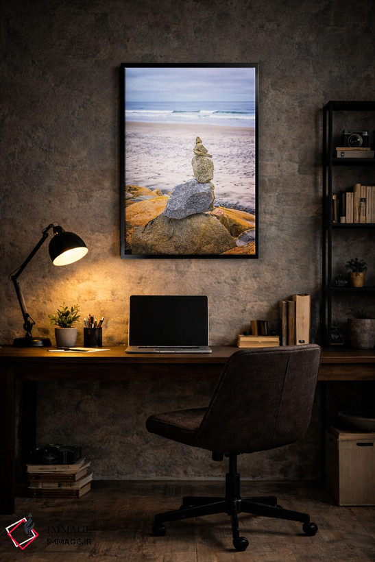 تابلو دکوراتیو Torrey Pines State Beach,چیدمان زن، ساحل تورری پاینز اثر جوزف اس. جیاکالونه - D6B