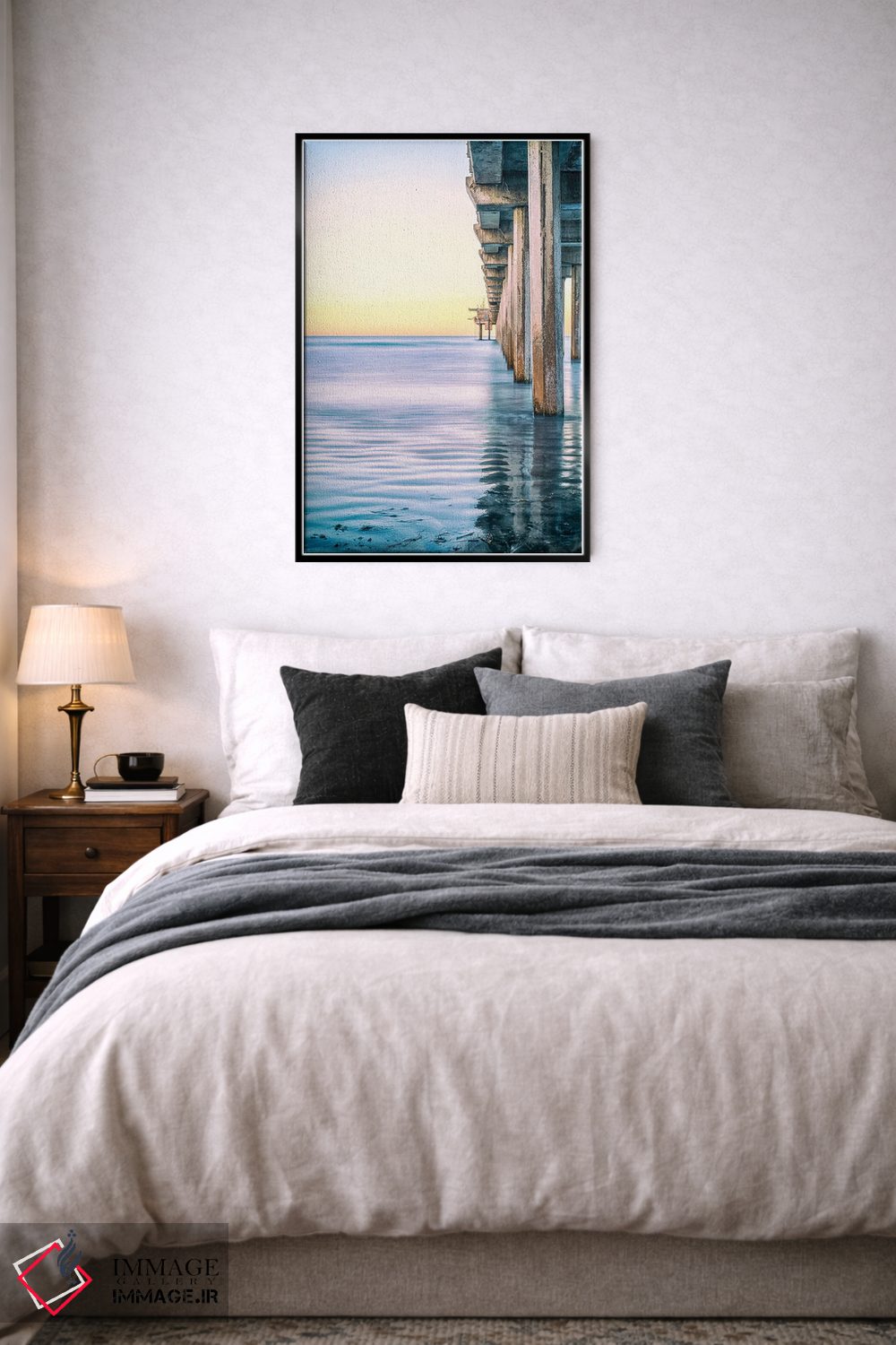 تابلو دکوراتیو اسکرس پیر نصفه اثر جوزف اس. جیاکالونه - D6B