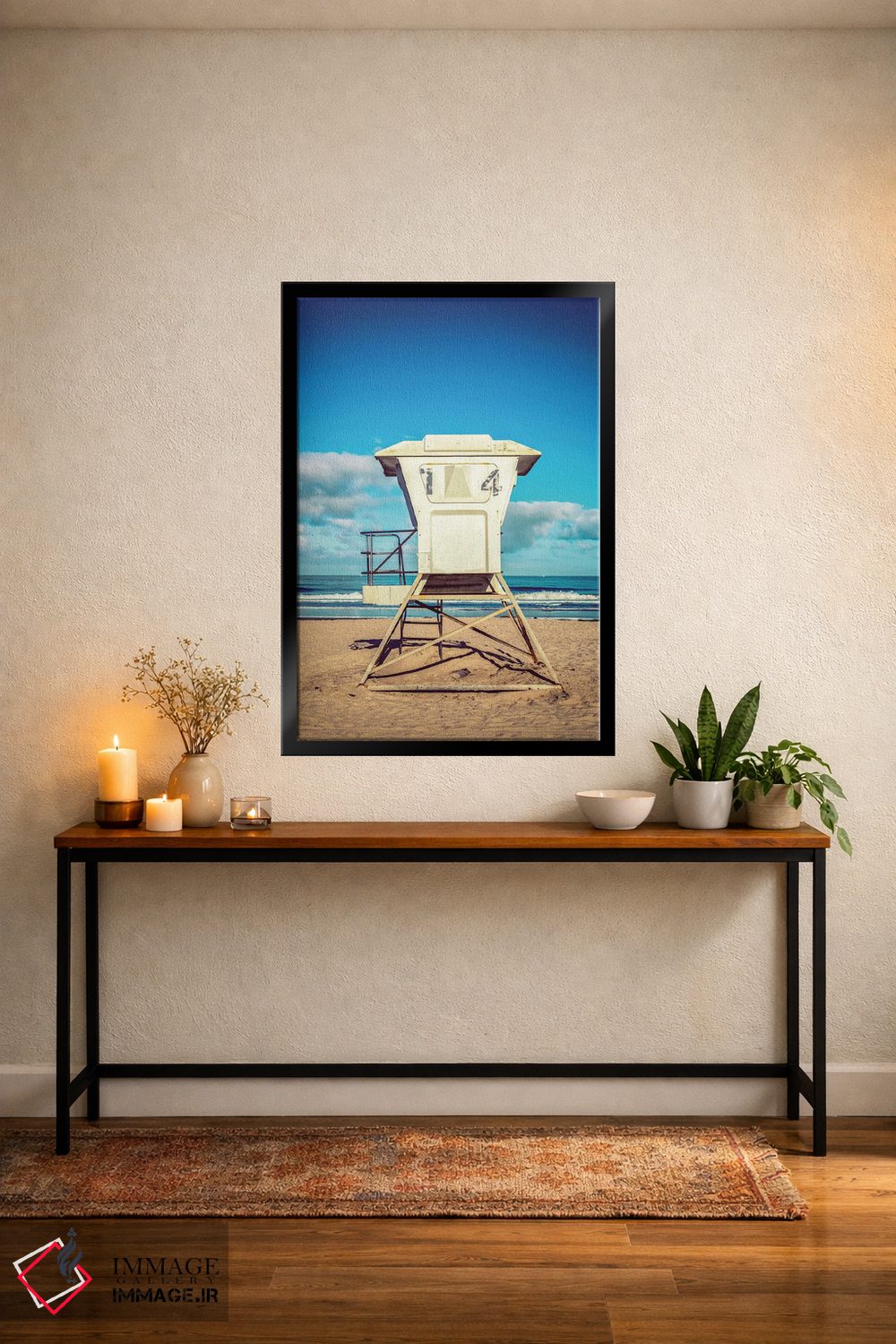 تابلو دکوراتیو San Diego,برج ۱۴ میشن بیچ، سن دیگو اثر جوزف اس. جیاکالونه - D6B