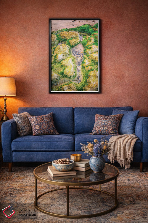 تابلو دکوراتیو حوضچه جزر و مد در ساحل سوآمی اثر جوزف اس. جیاکالونه - D4B