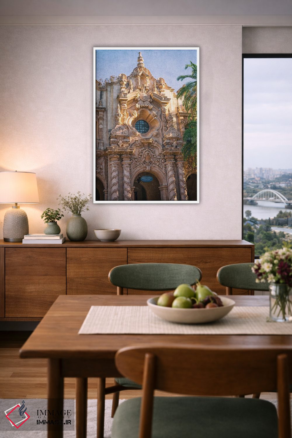 تابلو دکوراتیو ساختمان کاسا دل پرادو اثر جوزف اس. جیاکالونه - D6W