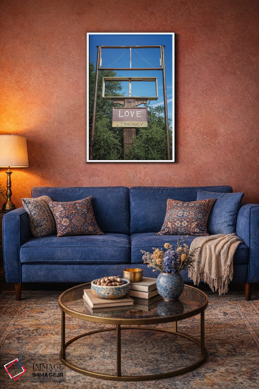 تابلو دکوراتیو جای خالی عشق اثر جوزف اس. جیاکالونه - D3W