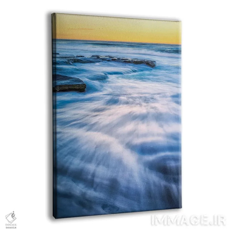 تابلو دکوراتیو نت موسیقی در ساحل اثر جوزف اس. جیاکالونه - نمای پرسپکتیو محصول