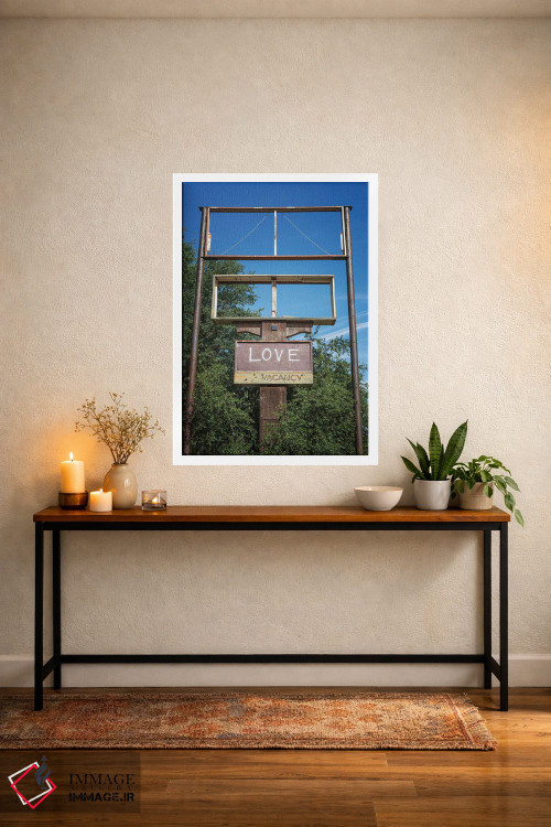 تابلو دکوراتیو جای خالی عشق اثر جوزف اس. جیاکالونه - D4W