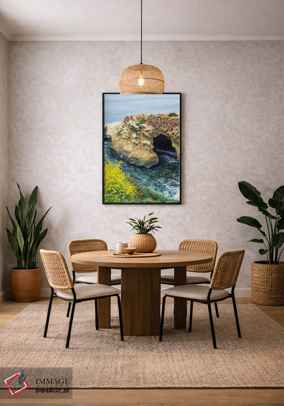 تابلو دکوراتیو زیبایی بهاری کنار غار سانی جیم اثر جوزف اس. جیاکالونه - D4B