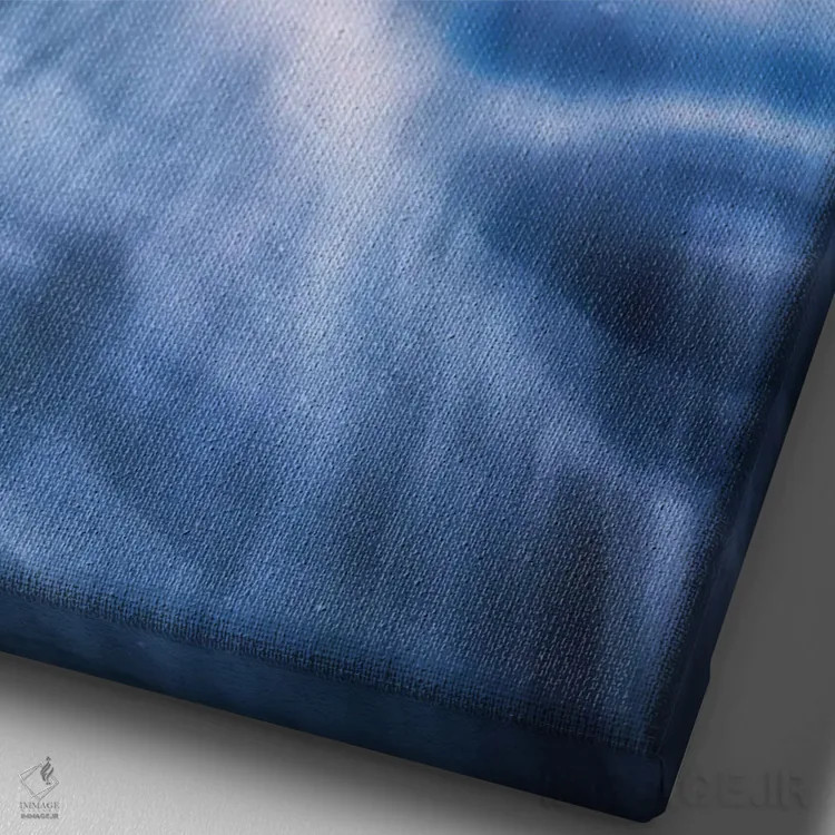 تابلو دکوراتیو نت موسیقی در ساحل اثر جوزف اس. جیاکالونه - نمای نزدیک بافت بوم