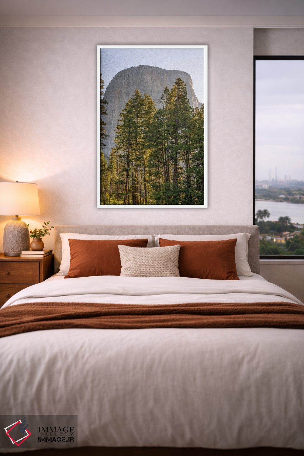 تابلو دکوراتیو زیر صخره ال کاپیتان اثر جوزف اس. جیاکالونه - D3W