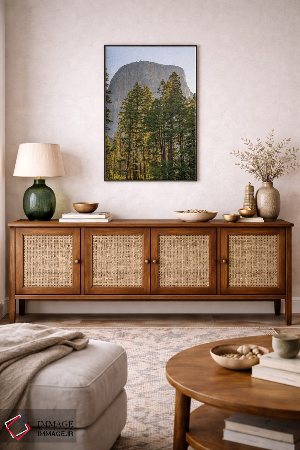 تابلو دکوراتیو زیر صخره ال کاپیتان اثر جوزف اس. جیاکالونه - D5B