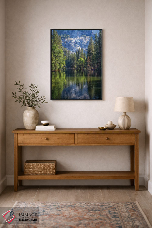 تابلو دکوراتیو انعکاس بر رودخانه مرسد اثر جوزف اس. جیاکالونه - D2B