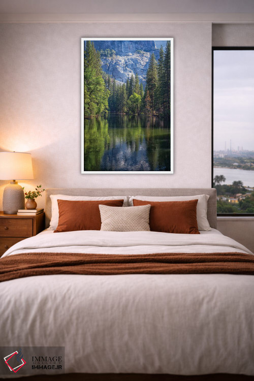 تابلو دکوراتیو انعکاس بر رودخانه مرسد اثر جوزف اس. جیاکالونه - D4W