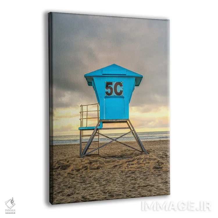 تابلو دکوراتیو ۵C در ساحل مرکزی کروناادو اثر جوزف اس. جیاکالونه - نمای پرسپکتیو محصول