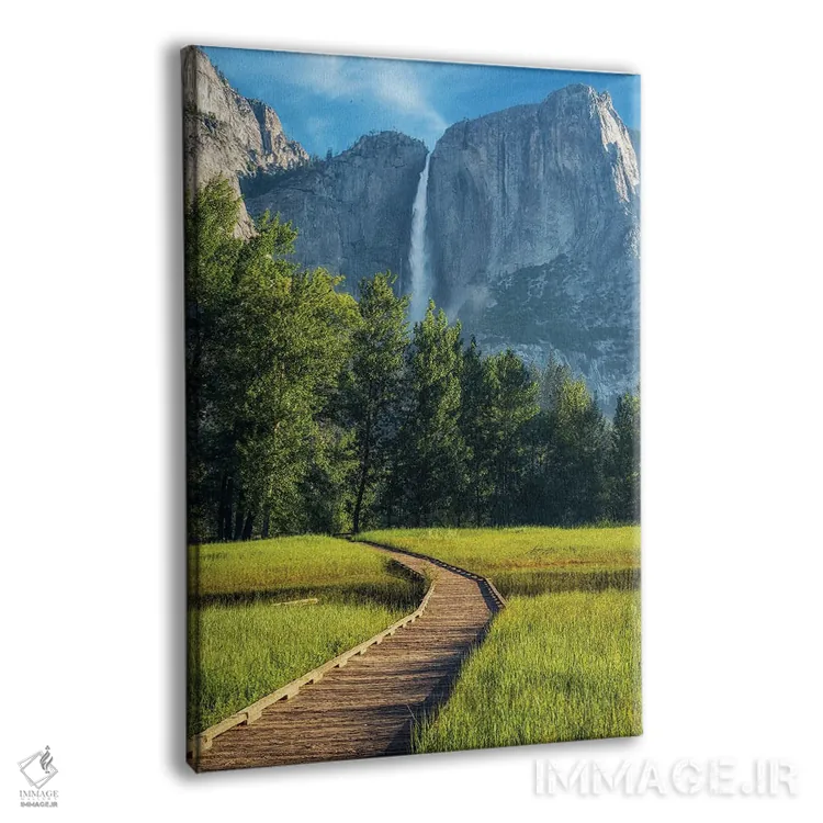 تابلو دکوراتیو مسیر در دره یوسیمیتی اثر جوزف اس. جیاکالونه - نمای پرسپکتیو محصول