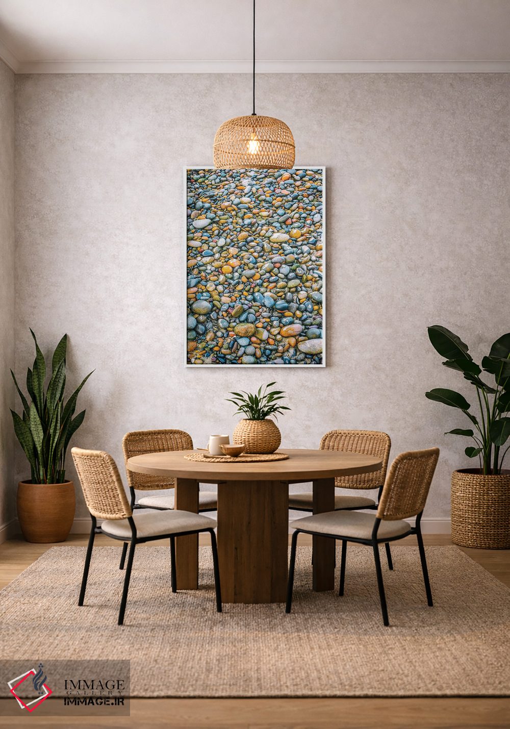 تابلو دکوراتیو جواهرات طبیعت اثر جوزف اس. جیاکالونه - D1W