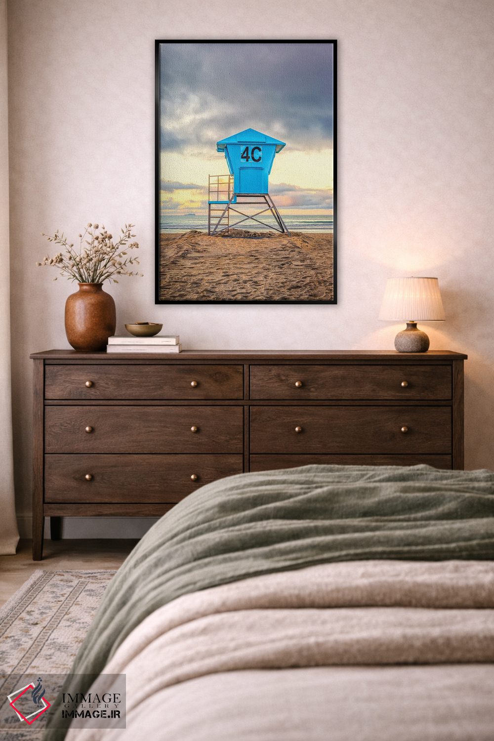 تابلو دکوراتیو ۴C در ساحل مرکزی کروناادو اثر جوزف اس. جیاکالونه - D4B