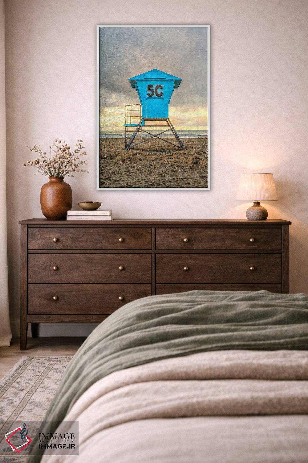 تابلو دکوراتیو ۵C در ساحل مرکزی کروناادو اثر جوزف اس. جیاکالونه - D2W