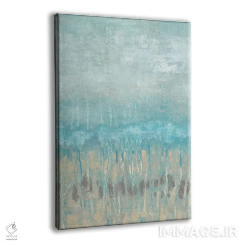 تابلو انتزاعی انتزاع خط ساحلی I اثر جنیفر گلدبرگر - نمای پرسپکتیو محصول