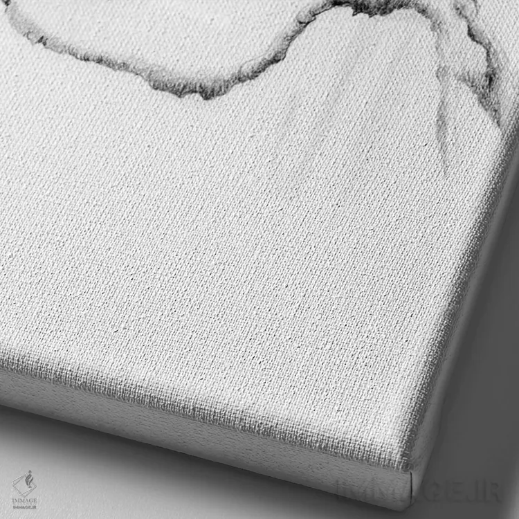 تابلو دکوراتیو به خانه بازگرد اثر جوانا هابر - نمای نزدیک بافت بوم