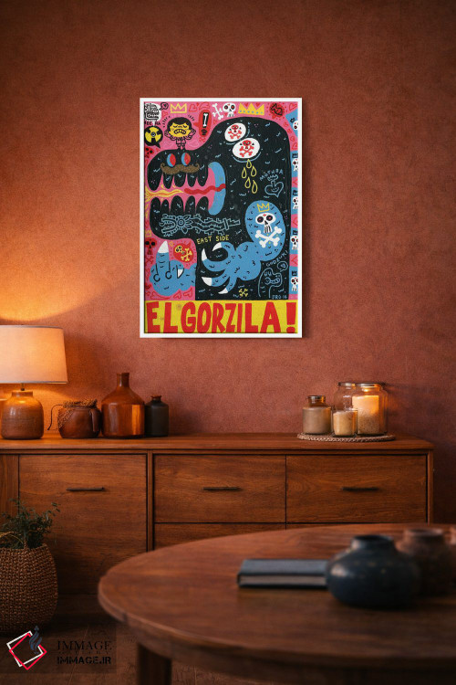 تابلو دکوراتیو هیولا اثر خورخه آر. گوتیرز - D3W