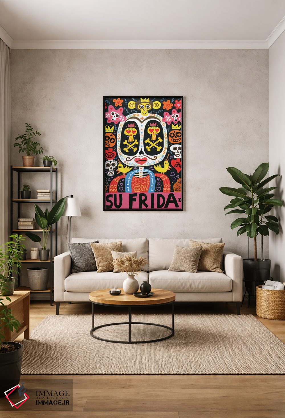 تابلو دکوراتیو درد شاد، سپاسگزارم اثر خورخه آر. گوتیرز - D1B