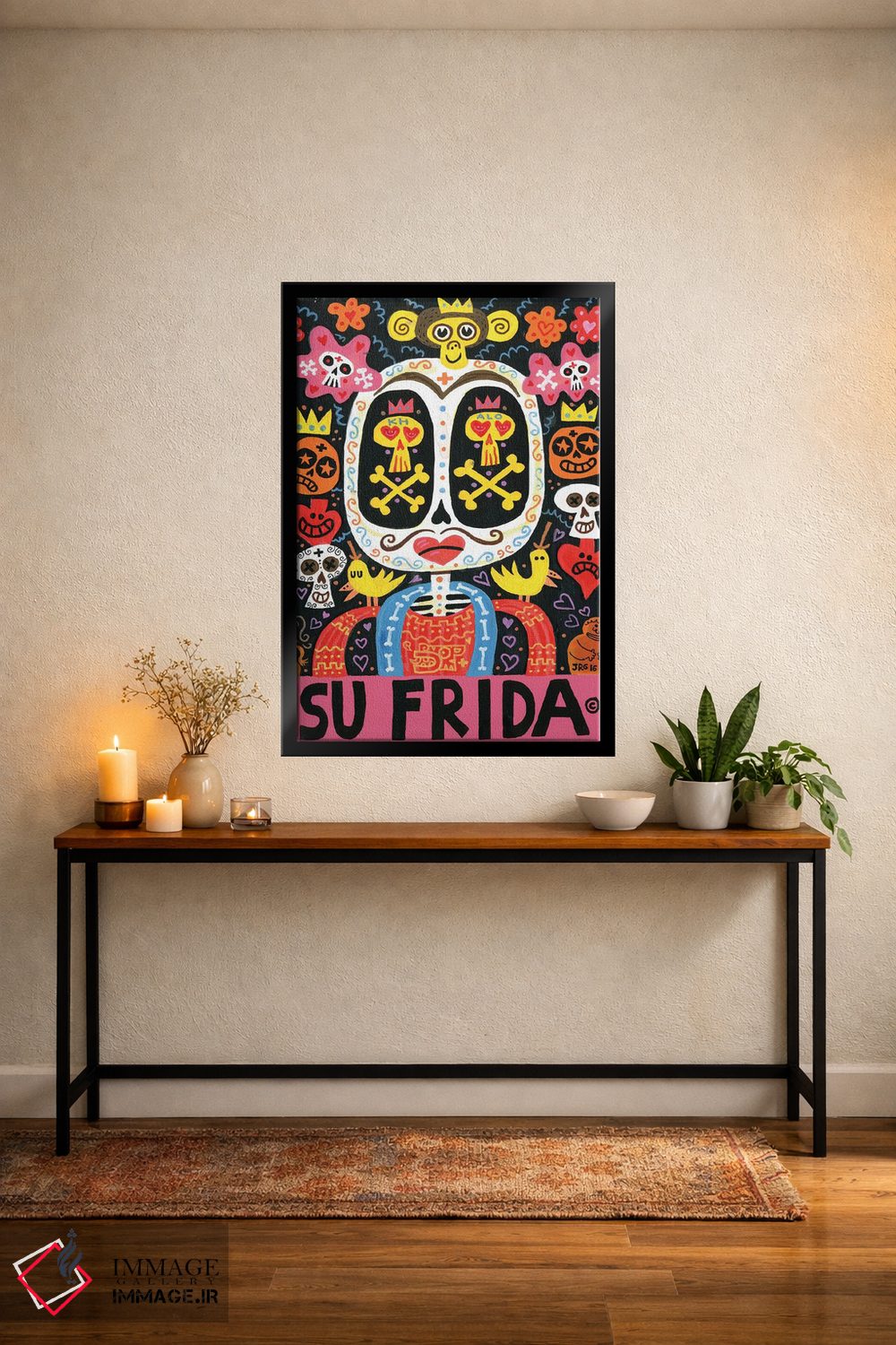 تابلو دکوراتیو درد شاد، سپاسگزارم اثر خورخه آر. گوتیرز - D5B