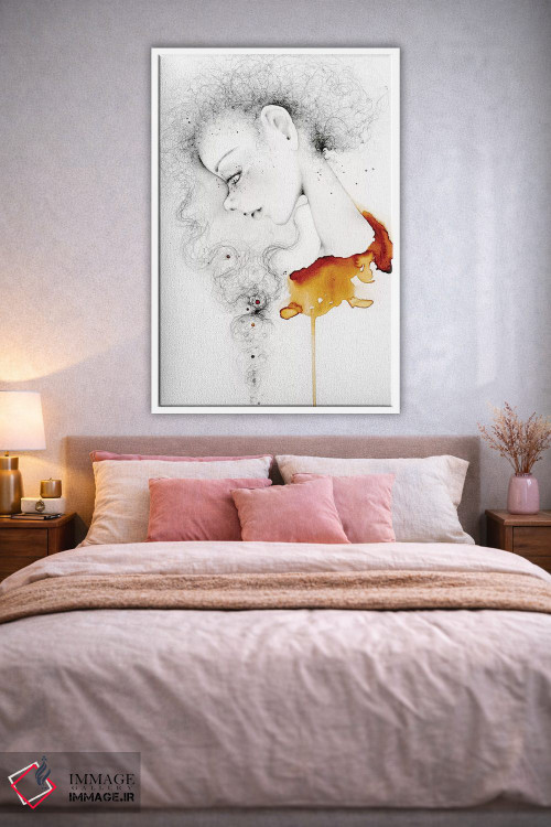 تابلو دکوراتیو ترس از رویاپردازی اثر جوانا هابر - D1W