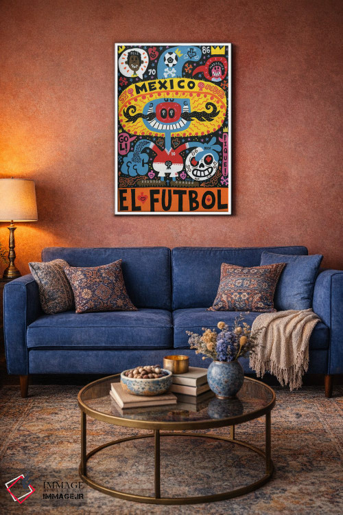 تابلو دکوراتیو نماد جام جهانی اثر خورخه آر. گوتیرز - D3W