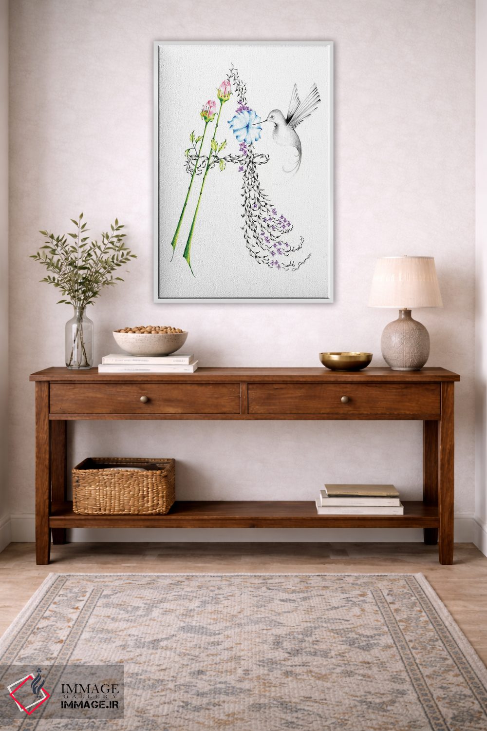 تابلو دکوراتیو حرف A اثر جوانا هابر - D2W