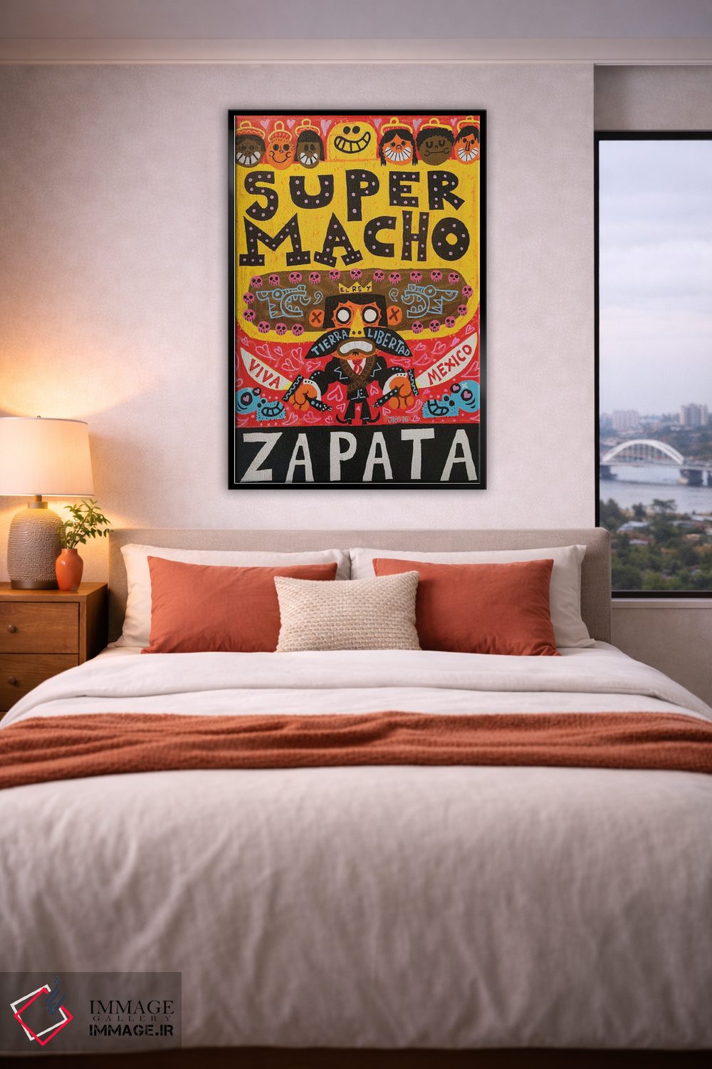 تابلو دکوراتیو مکزیکی اثر خورخه آر. گوتیرز - D5B