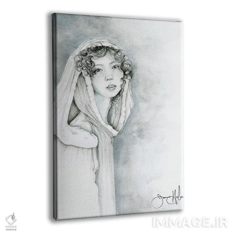 تابلو دکوراتیو کسی برای تکیه کردن اثر جوانا هابر - نمای پرسپکتیو محصول