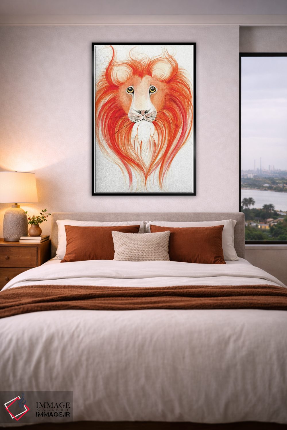 تابلو دکوراتیو حامی من اثر جوانا هابر - D3B