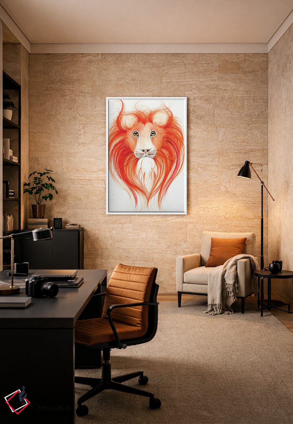 تابلو دکوراتیو حامی من اثر جوانا هابر - D5W