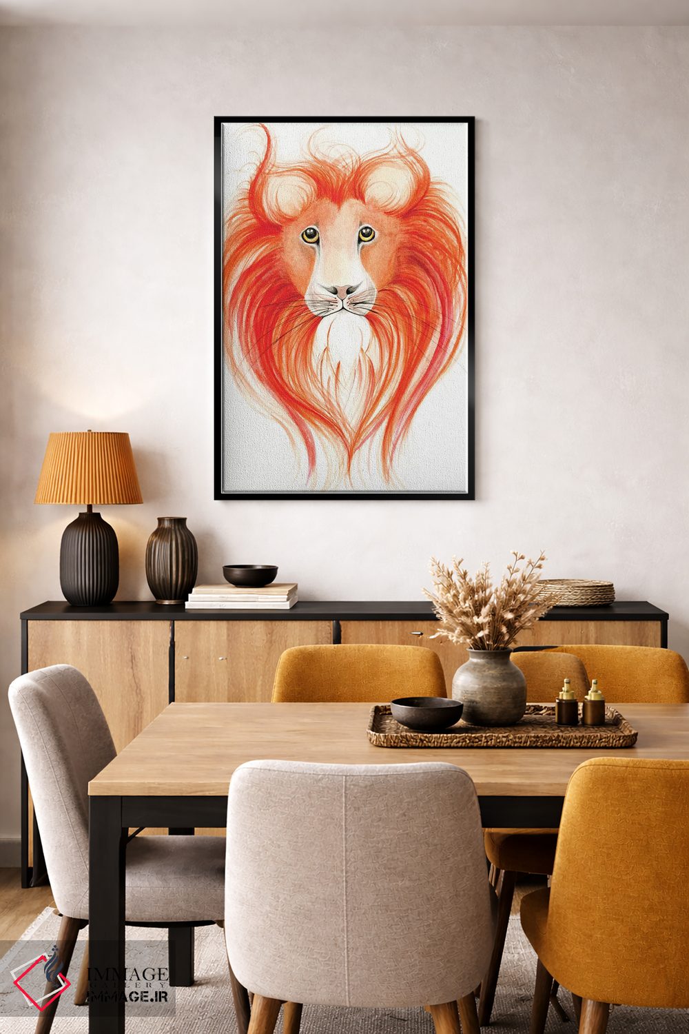 تابلو دکوراتیو حامی من اثر جوانا هابر - D6B