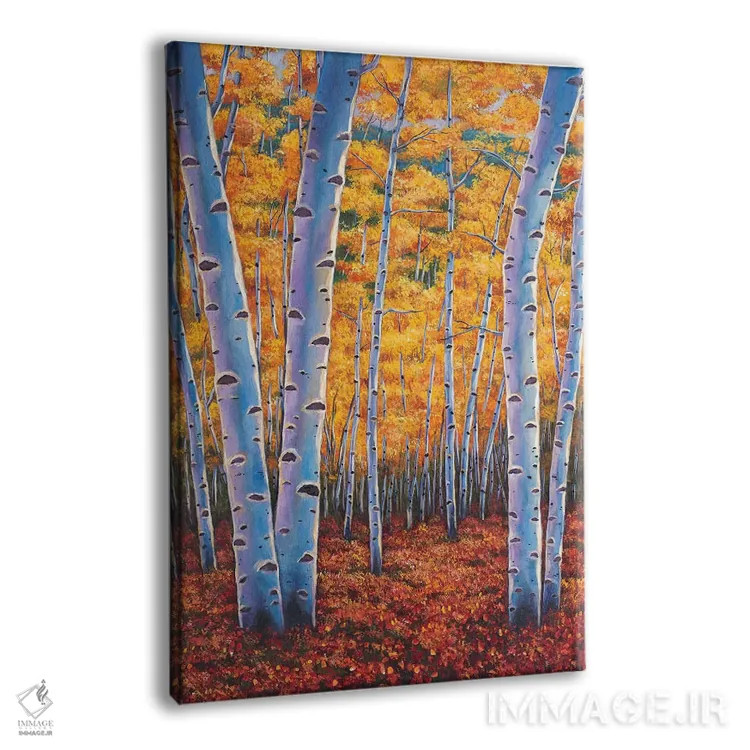 تابلو دکوراتیو رویاهای پاییز اثر جاناتان هریس - نمای پرسپکتیو محصول