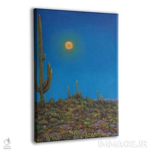 تابلو دکوراتیو سرناد زیر نور مهتاب اثر جاناتان هریس - نمای پرسپکتیو محصول