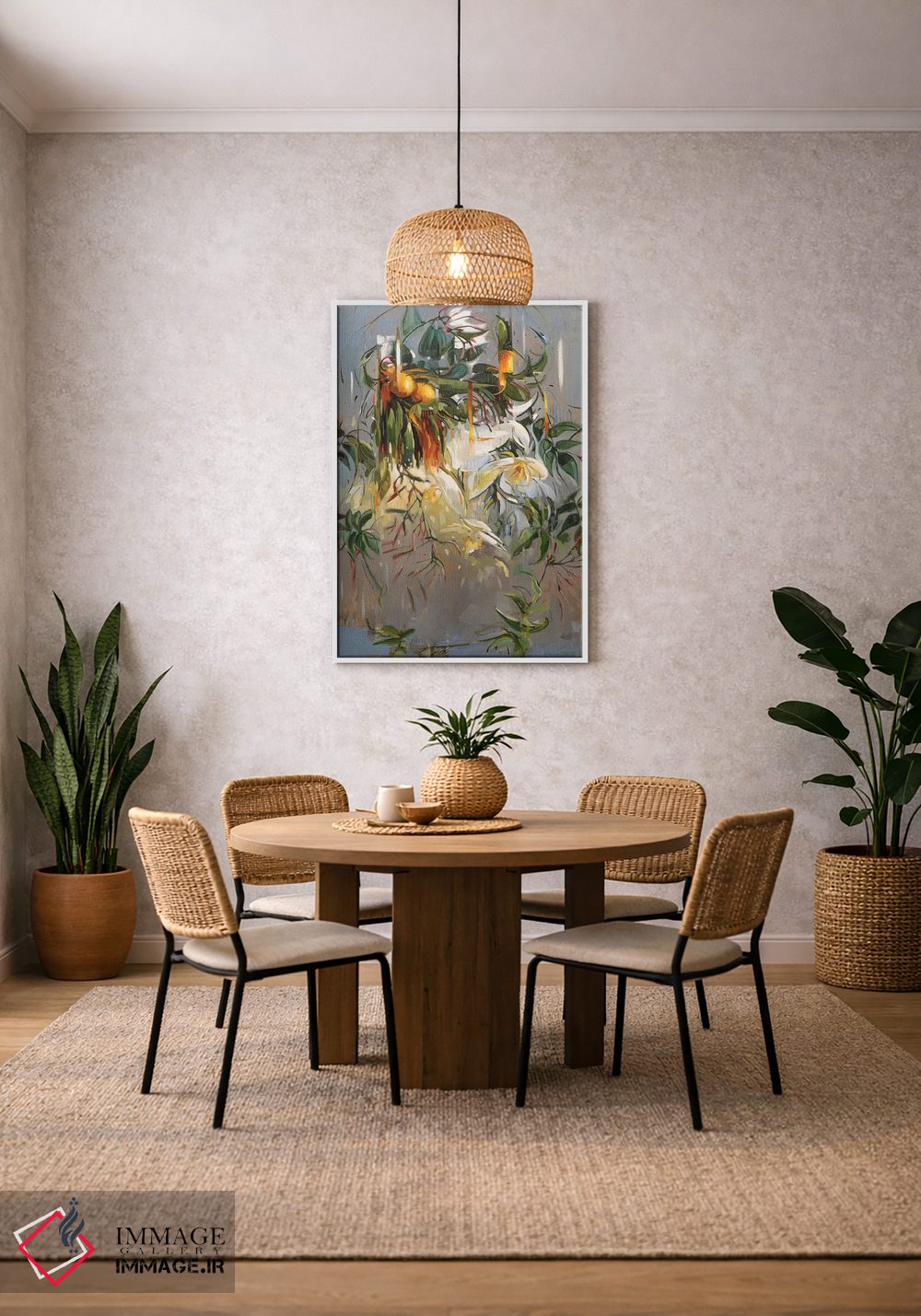 تابلو دکوراتیو مرکبات اثر جانی مورانت - D2W