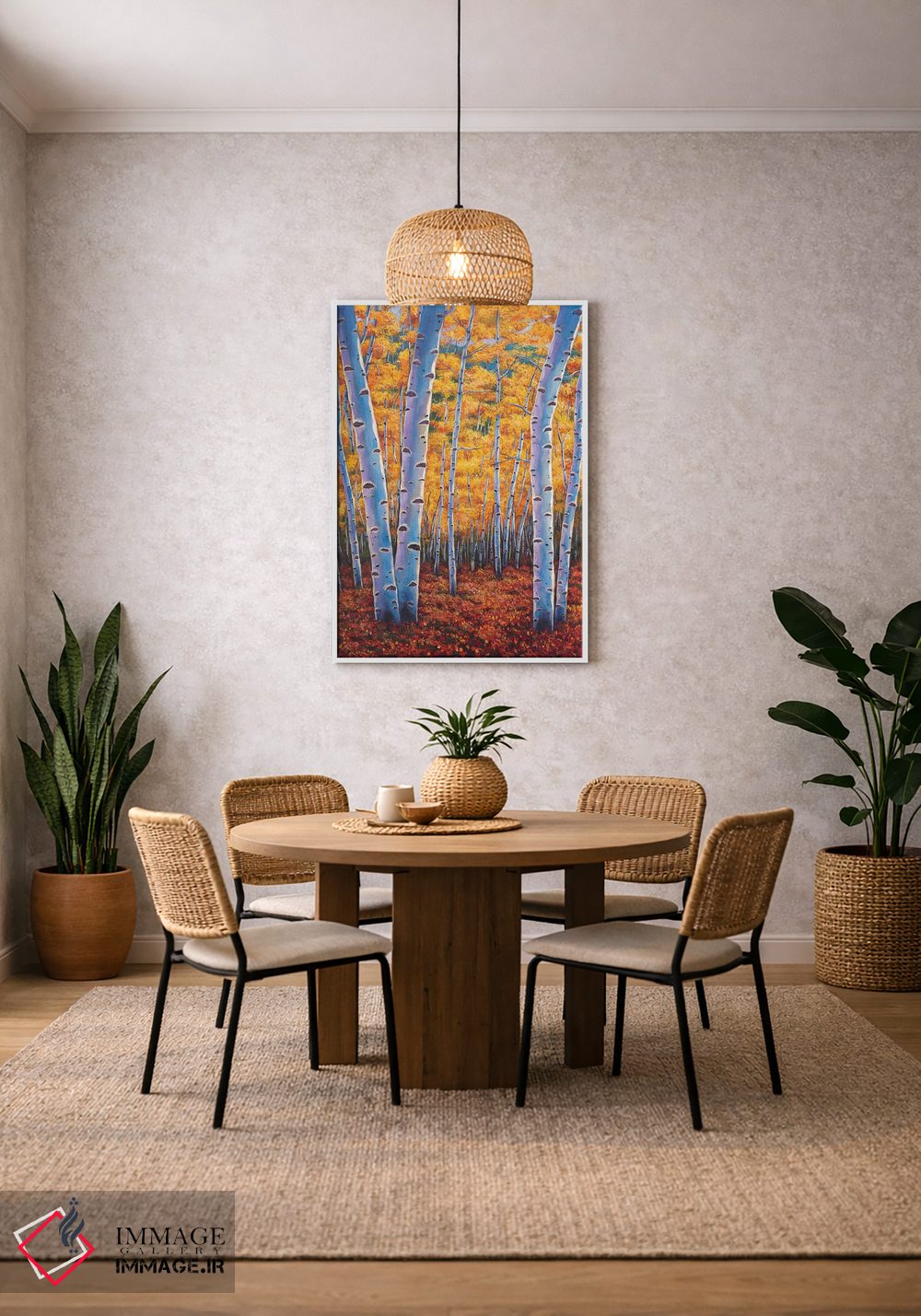 تابلو دکوراتیو رویاهای پاییز اثر جاناتان هریس - D2W