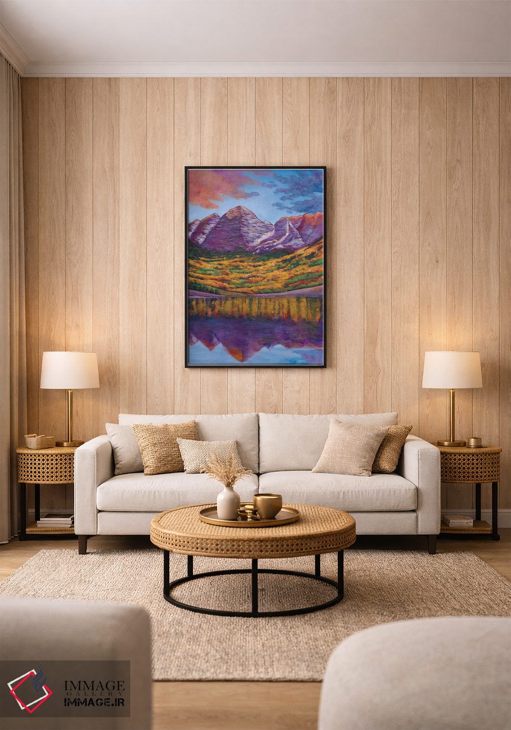 تابلو دکوراتیو سمفونی پاییز اثر جاناتان هریس - D1B