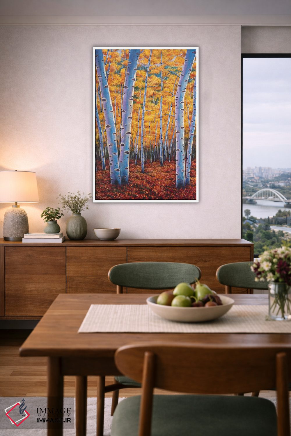 تابلو دکوراتیو رویاهای پاییز اثر جاناتان هریس - D6W