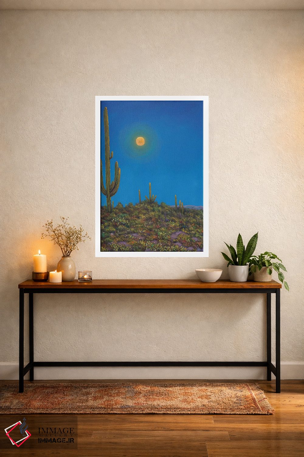 تابلو دکوراتیو سرناد زیر نور مهتاب اثر جاناتان هریس - D2W