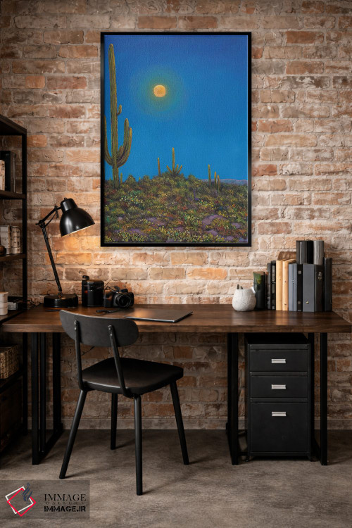 تابلو دکوراتیو سرناد زیر نور مهتاب اثر جاناتان هریس - D4B