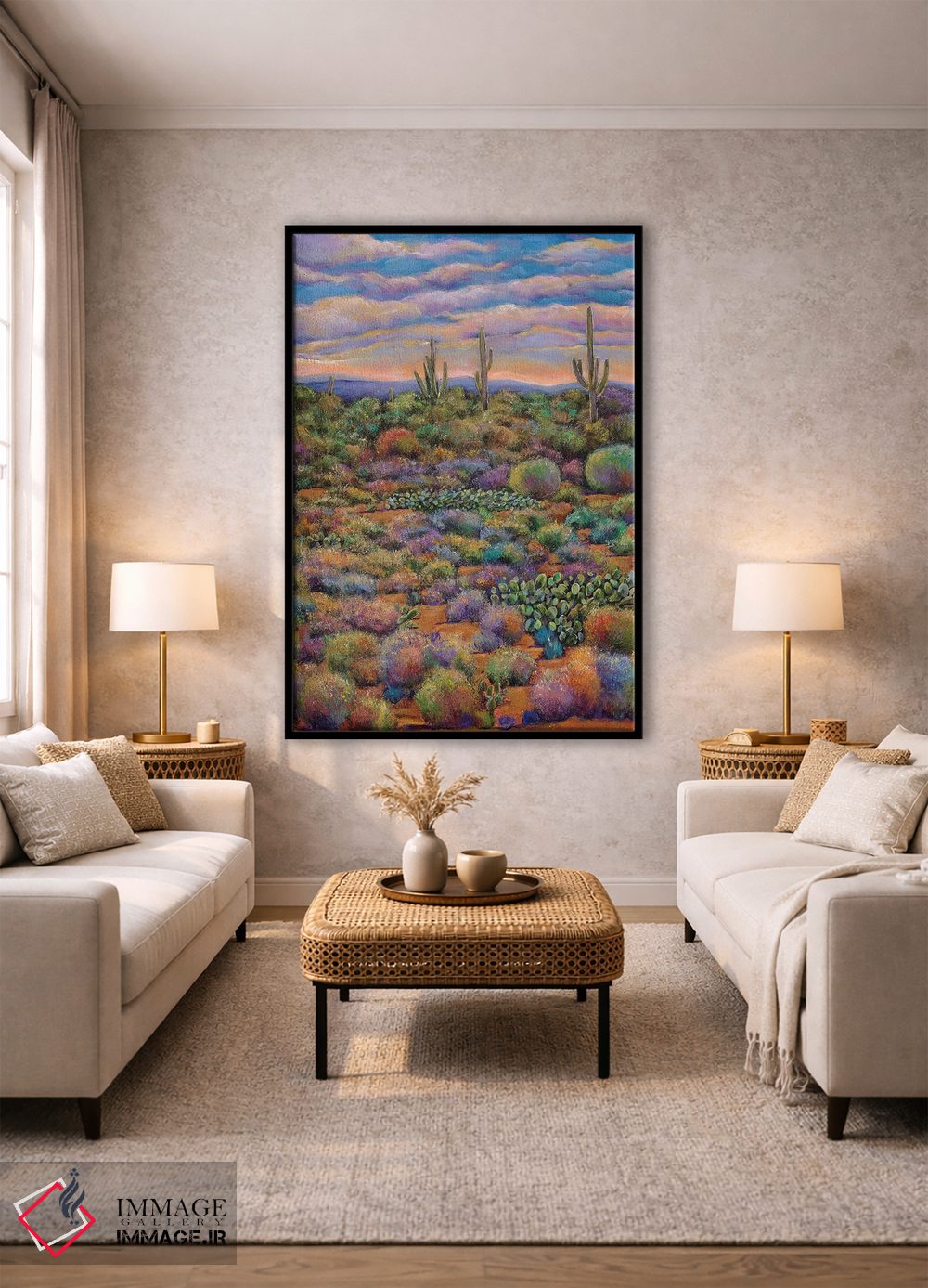 تابلو دکوراتیو دستیابی به آسمان اثر جاناتان هریس - D1B