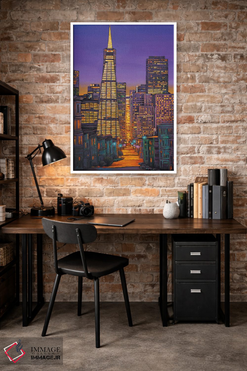 تابلو دکوراتیو سان فرانسیسکو اثر جاناتان هریس - D1W