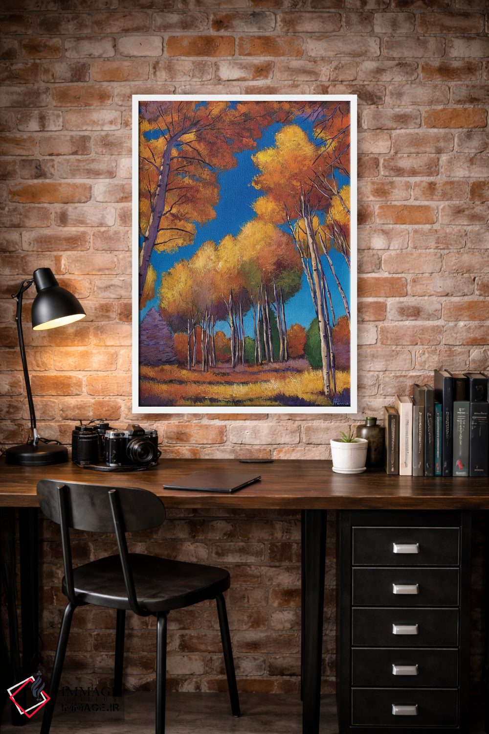 تابلو دکوراتیو بالاتر و دورتر اثر جاناتان هریس - D1W