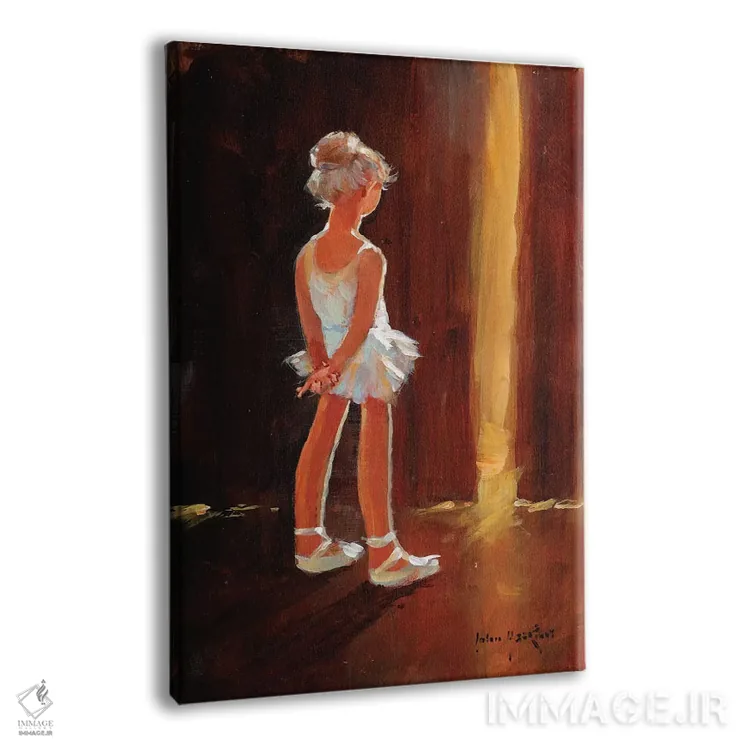 تابلو دکوراتیو اجرای انفرادی اثر جان هاسکینز - نمای پرسپکتیو محصول