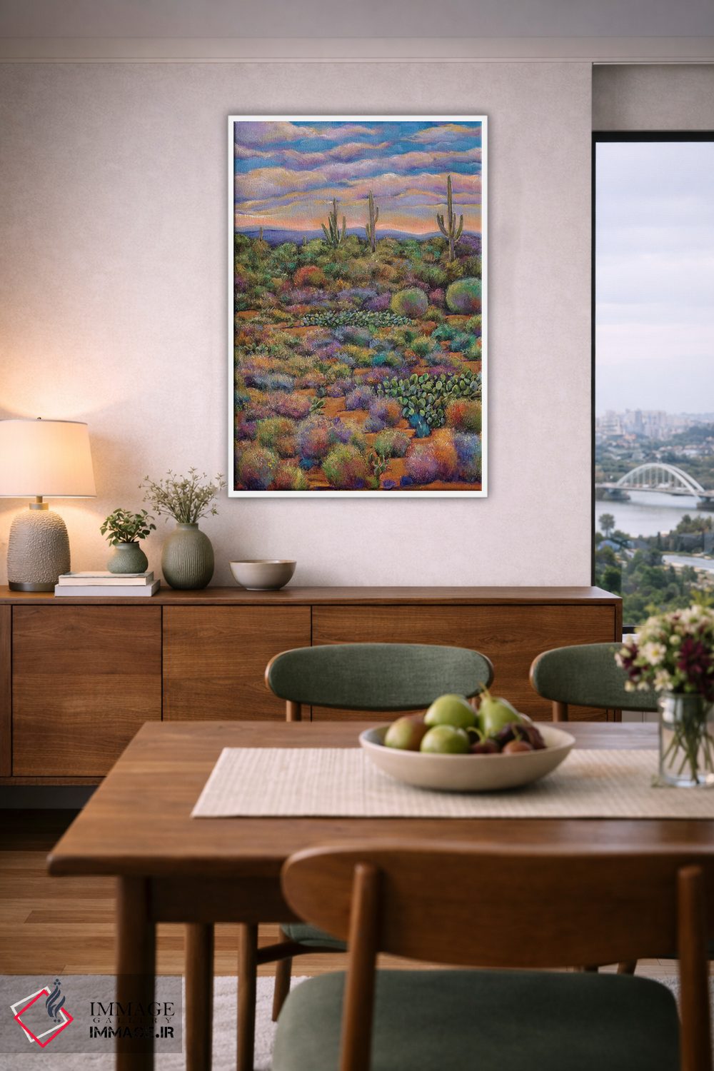 تابلو دکوراتیو دستیابی به آسمان اثر جاناتان هریس - D4W